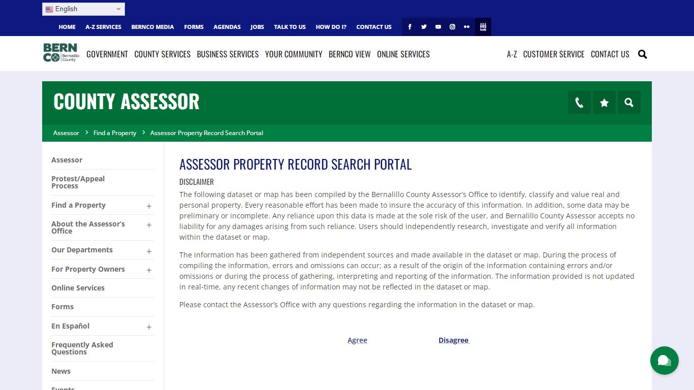 Assessor Property Record Search Portal - Assessor